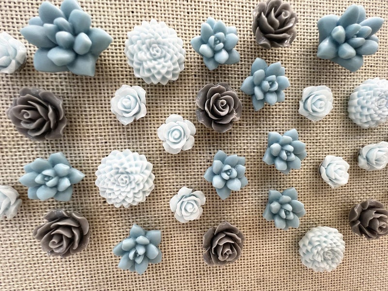 Temoyj 24 Pcs Decorative Pushpins Cork Board Tacks Bulletin Board Tacks Thumb Tack Decorative for CorkBoard  Office Organization or Home - Image 3